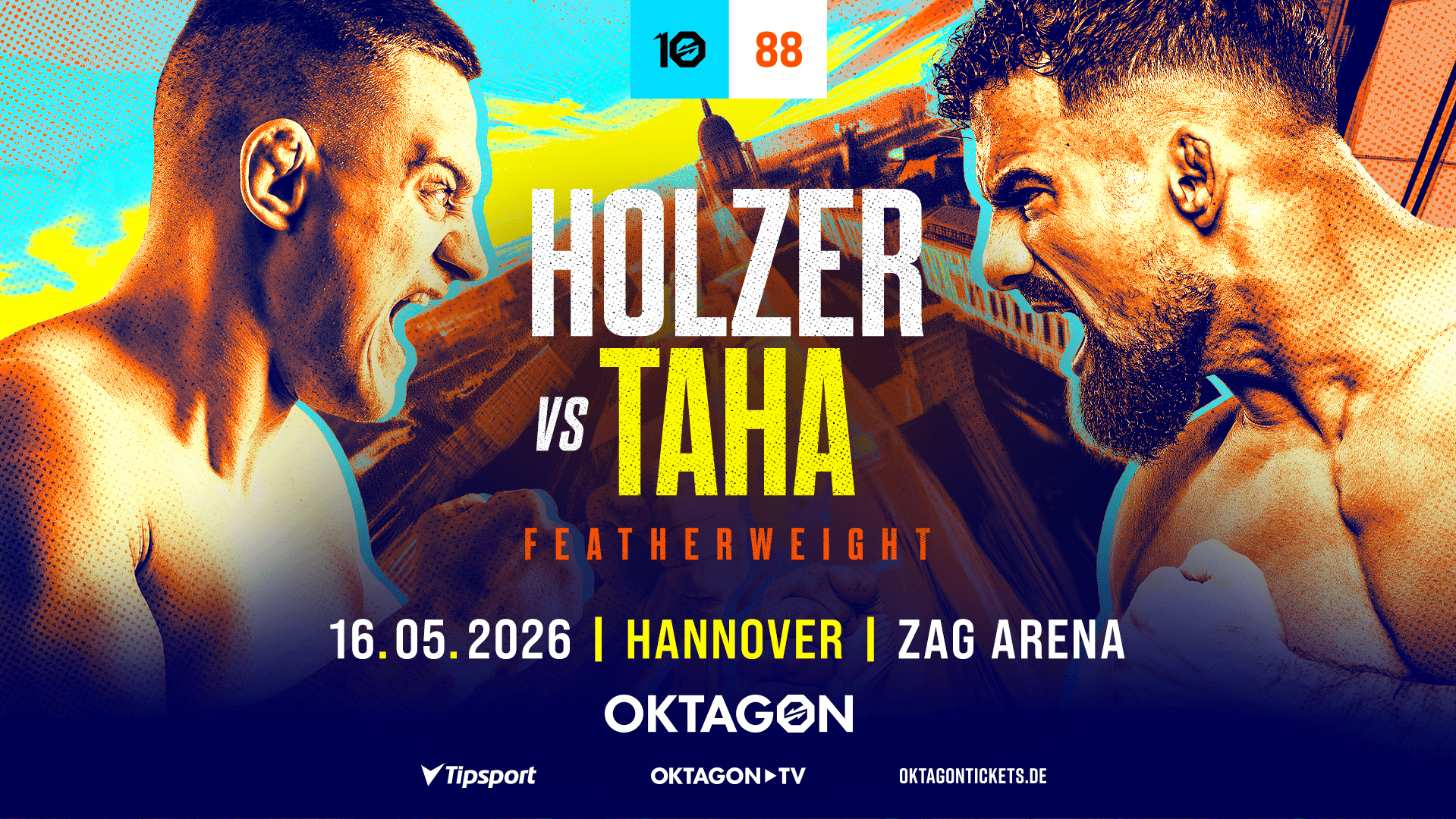 MAX HOLZER GEGEN KHALID TAHA IN HANNOVER – OKTAGON 88