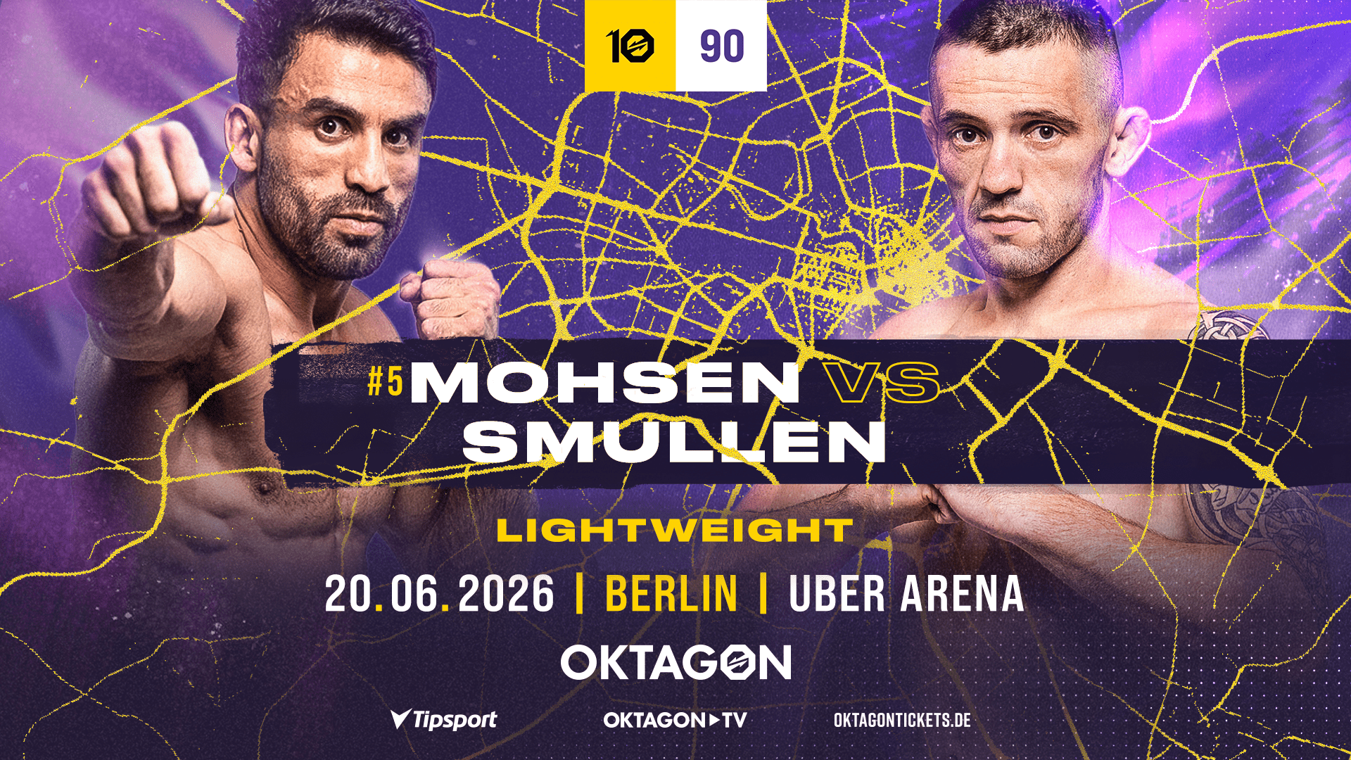 ZAFAR MOHSEN GEGEN RICHIE SMULLEN IN BERLIN – OKTAGON 90